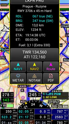 FLY is FUN Aviation Navigation screenshot