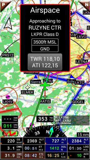 FLY is FUN Aviation Navigation screenshot
