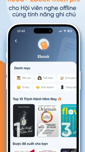 Fonos: Sách nói & PodCourse screenshot