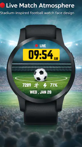 Football Arena Watch Face screenshot
