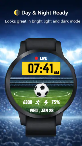 Football Arena Watch Face screenshot