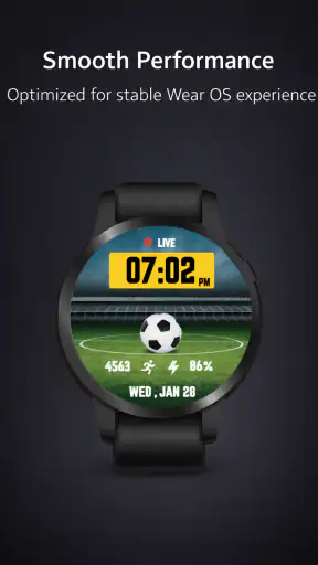 Football Arena Watch Face screenshot