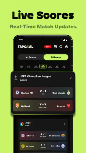 Football Live Scores & Alerts screenshot