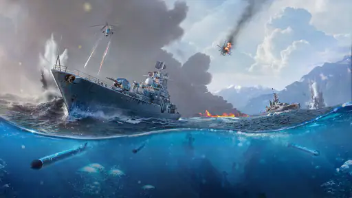 Force of Warships: 전쟁 배틀 배 screenshot