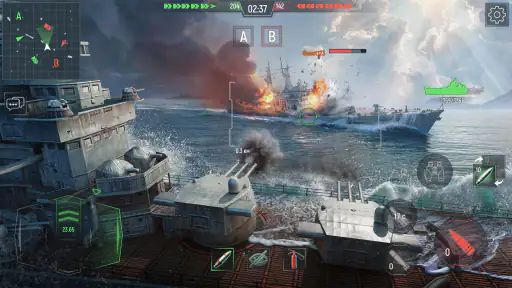 Force of Warships: 전쟁 배틀 배 screenshot