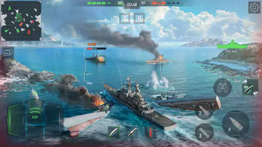 Force of Warships: 전쟁 배틀 배 screenshot
