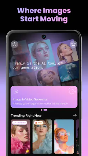 Framly - AI 사진 비디오 screenshot
