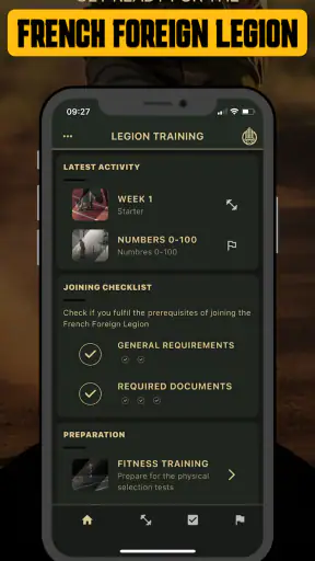 French Foreign Legion Training screenshot