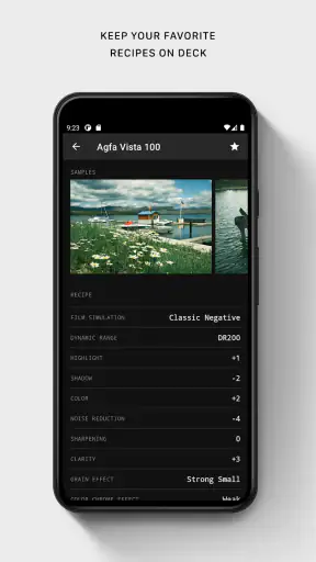 Fuji X Weekly — Film Recipes screenshot