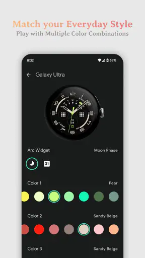 Galaxy Ultra Watch Face screenshot