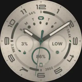 Galaxy Ultra Watch Face screenshot