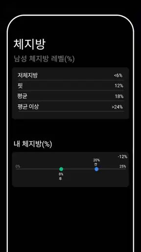 GigaBody: AI 근육 필터 screenshot