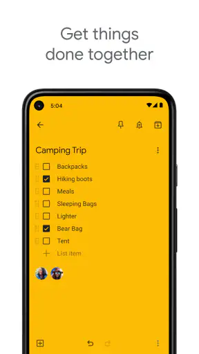 Google Keep - 메모 및 목록 screenshot