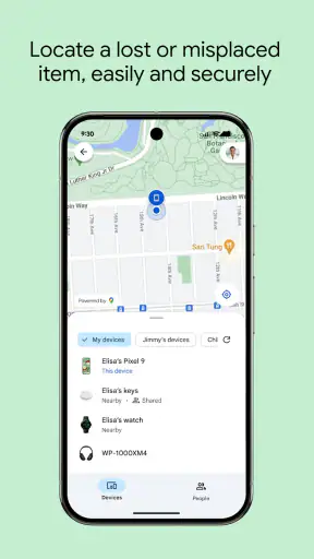 Google의 내 기기 허브 screenshot