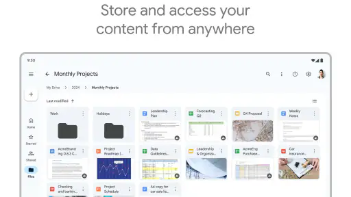 Google 드라이브 screenshot