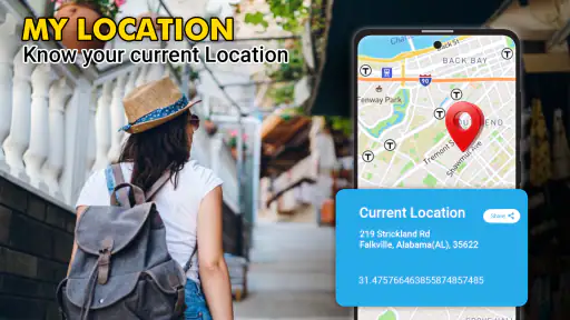 GPS Maps Voice Navigation App screenshot