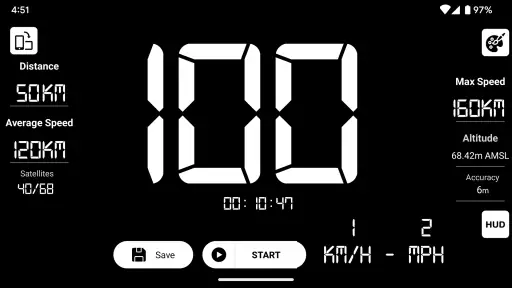 GPS 속도계 : 속도 추적기 screenshot