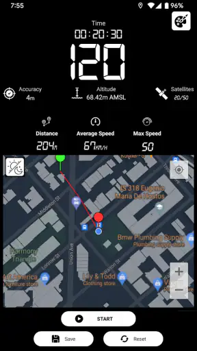 GPS 속도계 : 속도 추적기 screenshot