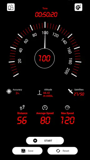 GPS 속도계 : 속도 추적기 screenshot