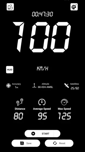 GPS 속도계 : 속도 추적기 screenshot