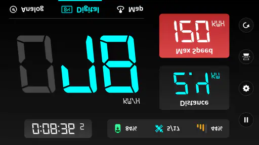 GPS 속도계 : 주행 거리계 과 속도 트래커 앱 screenshot