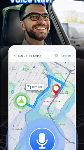 GPS 지도: 멀티 스탑 플래너 screenshot
