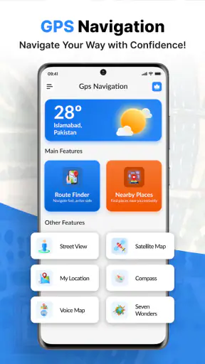 GPS 지도-음성 내비게이션 screenshot