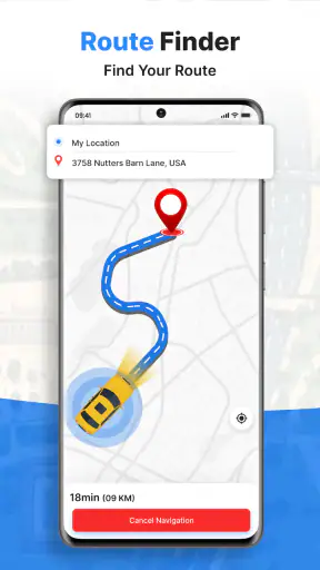 GPS 지도-음성 내비게이션 screenshot