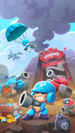 Grunt Rush: 군대 키우기 전략 게임 screenshot