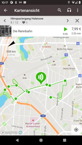 guidemate Audioguide-Plattform screenshot