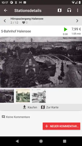 guidemate Audioguide-Plattform screenshot