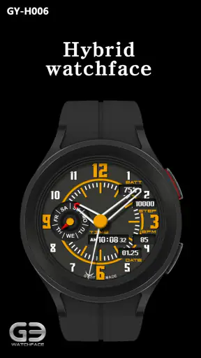 GYH007: Hybrid watchface screenshot