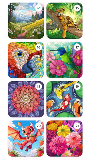 Happy Color® – 컬러링북, 숫자 색칠 게임 screenshot