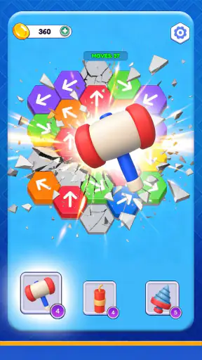 Hexa Escape: Tap Color slide screenshot