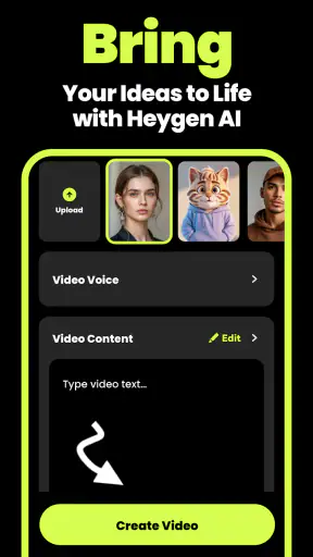 Heygen AI screenshot