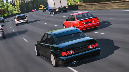 Highway Car Traffic Battle screenshot