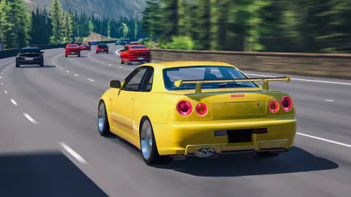 Highway Car Traffic Battle screenshot