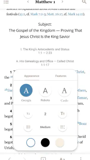 Holy Bible Recovery Version screenshot