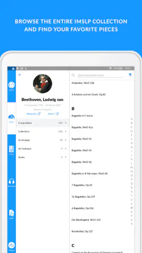 IMSLP screenshot
