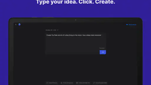 invideo AI: AI 영상 및 아바타 생성기 screenshot