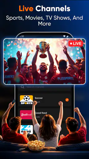 IPTV Player: 실시간 TV M3U screenshot