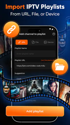 IPTV Player: 실시간 TV M3U screenshot