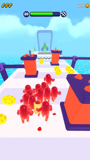 Join Blob Clash 3D: 러너 게임 screenshot