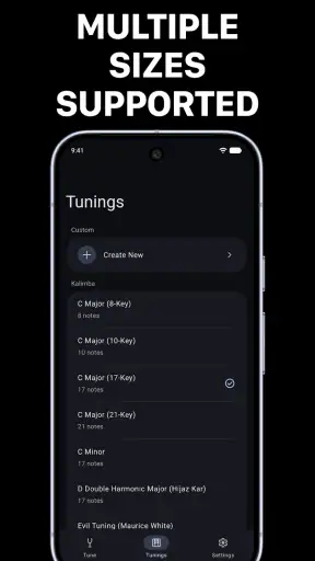 Kalimba Tuner screenshot