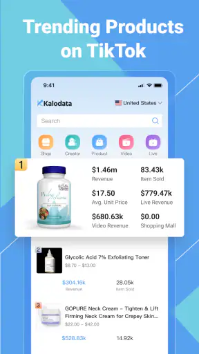Kalodata screenshot