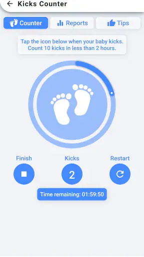 Kick Counter - Track your baby screenshot