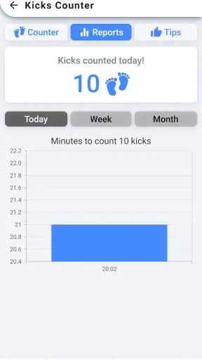 Kick Counter - Track your baby screenshot