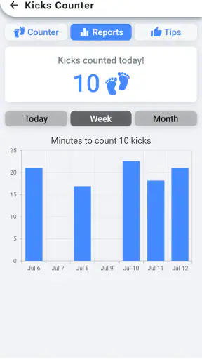 Kick Counter - Track your baby screenshot