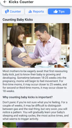 Kick Counter - Track your baby screenshot