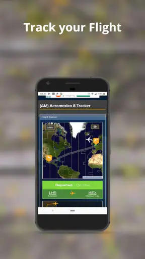 LAX Airport Flight Information screenshot